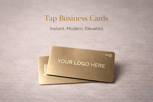 Custom Laser Engraved NFC Tap Card – Digital Business Card