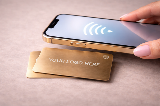Custom Laser Engraved NFC Tap Card – Digital Business Card