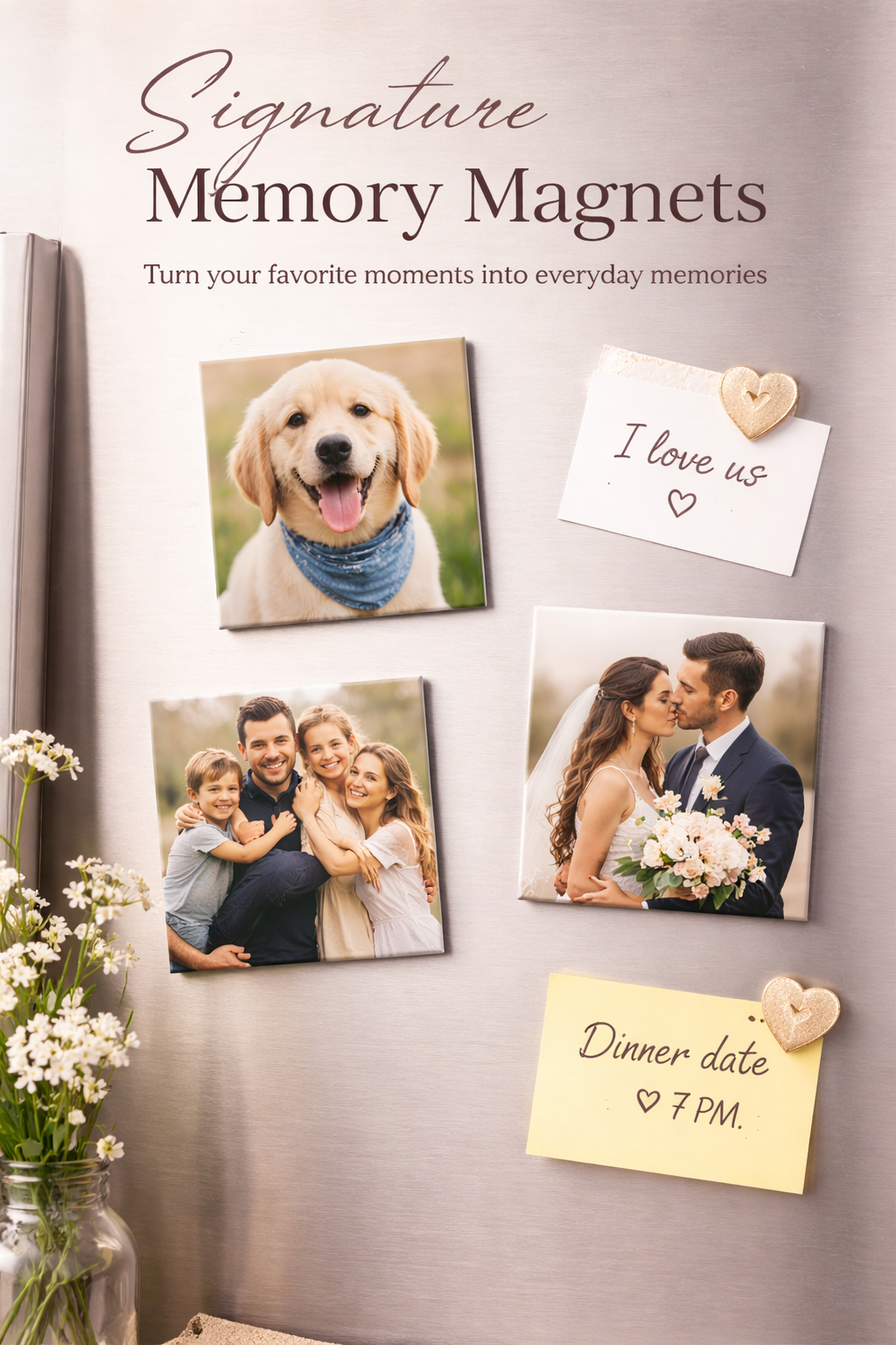Signature Memory Magnets